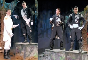 Cast A Princes (Christian Obert &Christian Pflager) and Cast B Princes (Zach Barr and Nigel Anders)